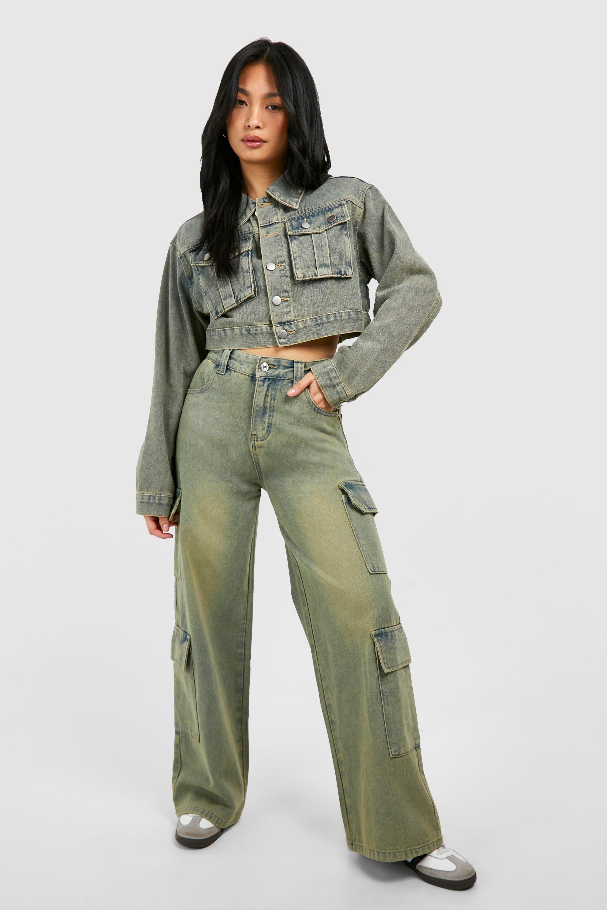 Petite cargo jacket best sale